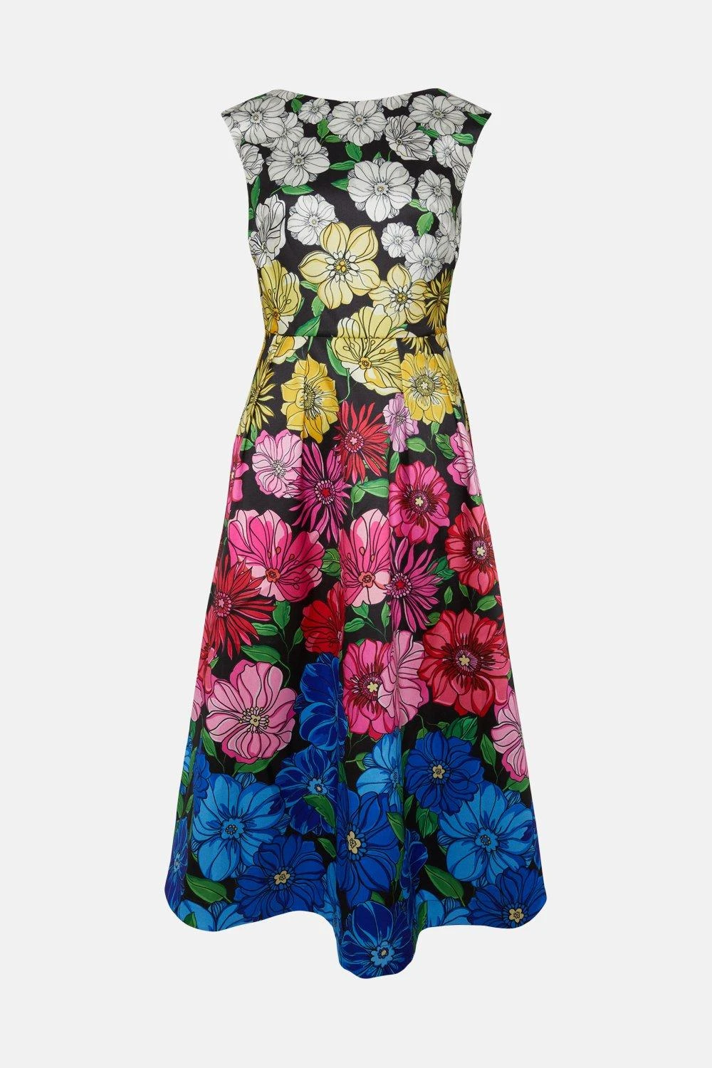 Coast Structured Twill Midi Dress With Pockets 6 Coast Structured Twill Midi Dress With Pockets - Image 4