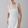 Coast Premium Embellished Square Neck Mini Dress -Simply Feminine Shop bcc05475 ivory xl