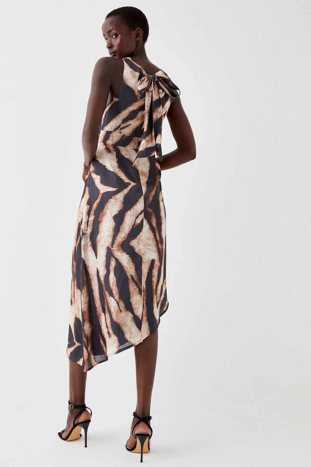 Coast Glossy Organza Cowl Neck Dress 6 Coast Glossy Organza Cowl Neck Dress - Image 4