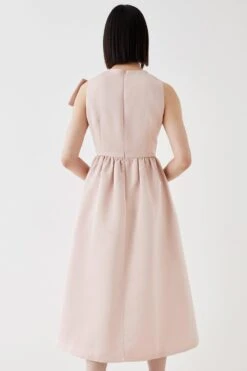 Coast Bow Detail Midi Dress -Simply Feminine Shop bcc05594 blush xl 3