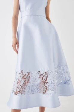 Coast Lace Top & Hem Midi Dress -Simply Feminine Shop bcc05596 blue xl 3
