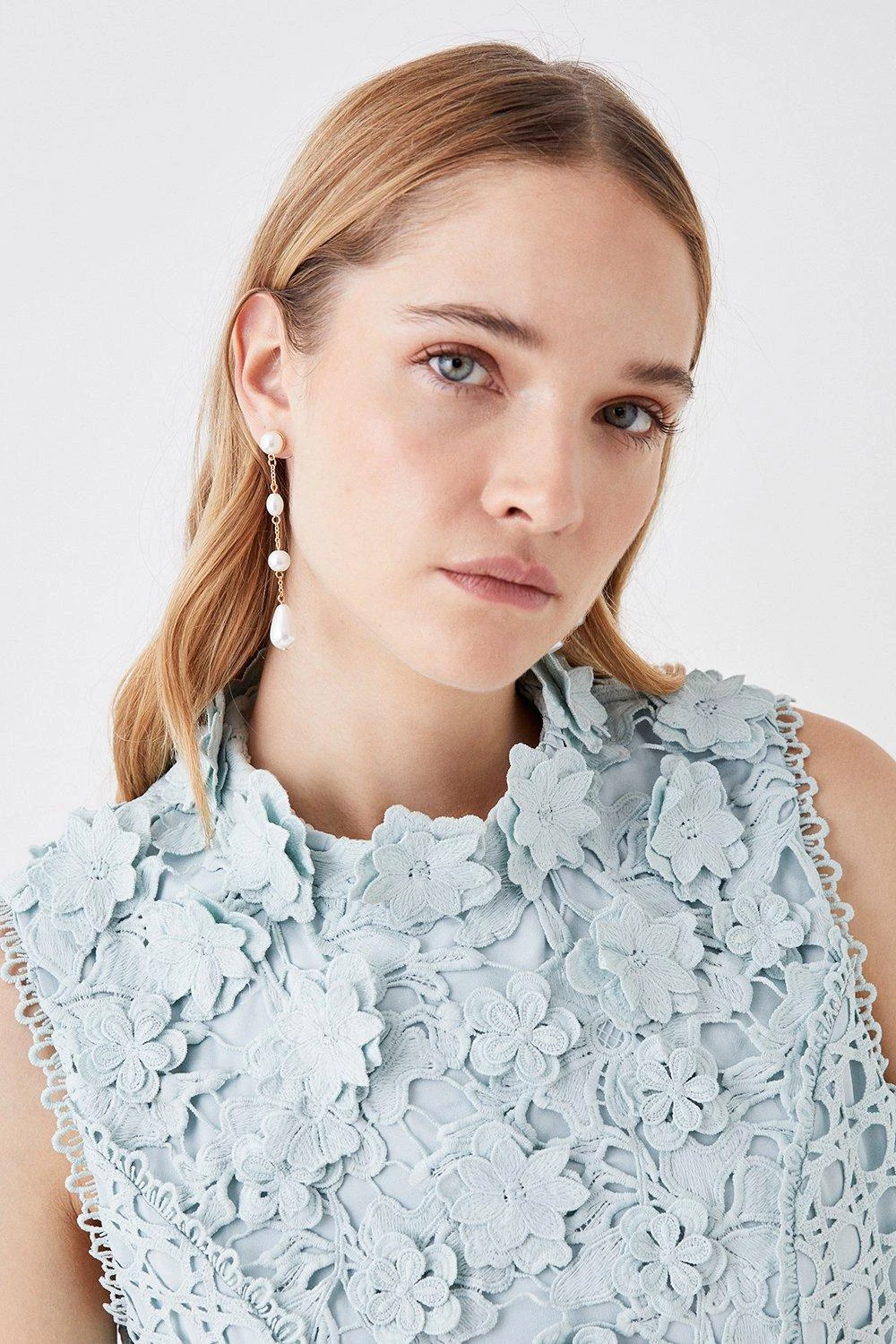 Coast The Collector Applique Lace Mini Dress 5 Coast The Collector Applique Lace Mini Dress - Image 3