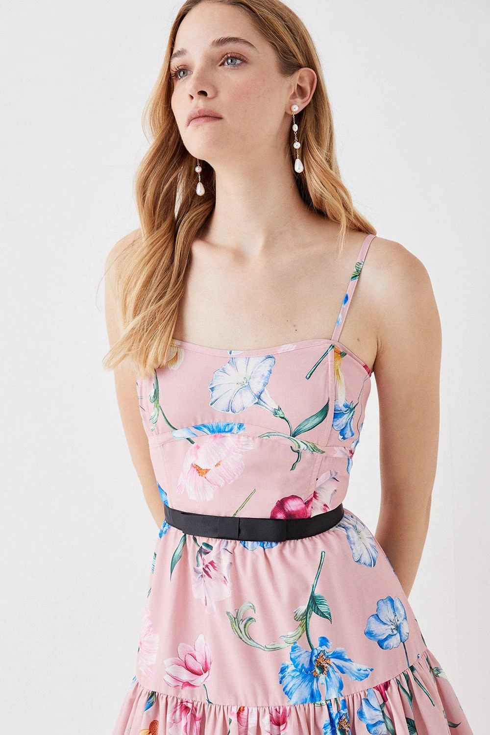 Coast The Collector Cotton Cami Midi Dres 4 Coast The Collector Cotton Cami Midi Dres - Image 2